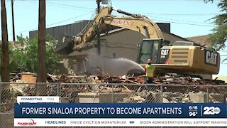 Sinaloa restaurant building torn down