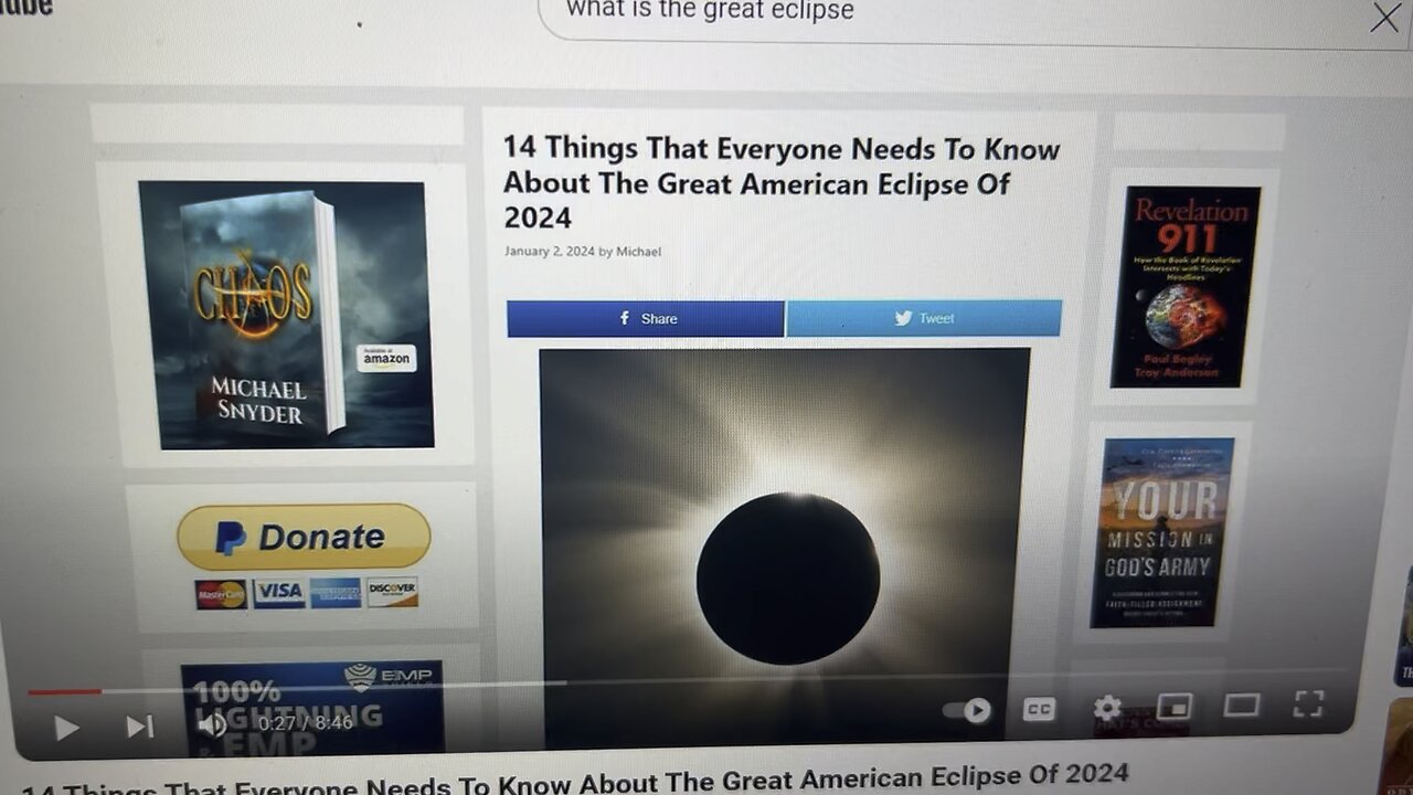 The eclipse is more than a sign..”decode”