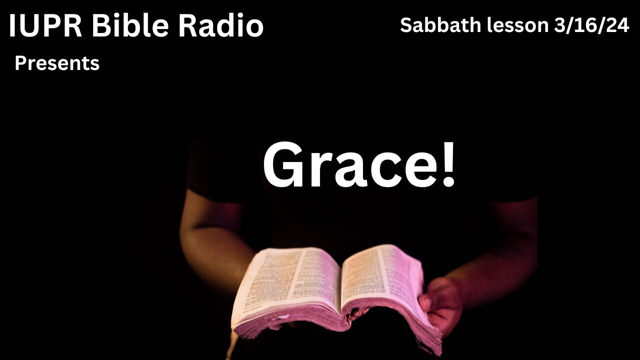 Sabbath lesson (Grace)