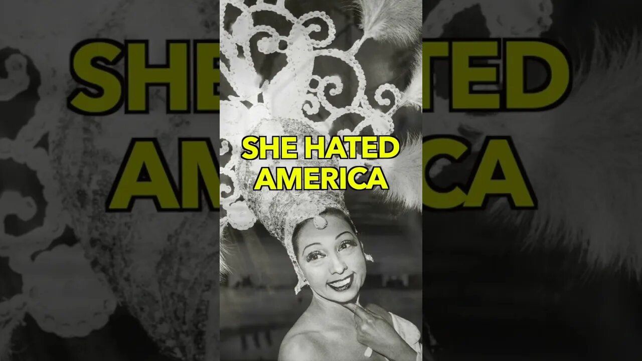 Josephine Baker Was a SPY and WAR HERO! #shorts