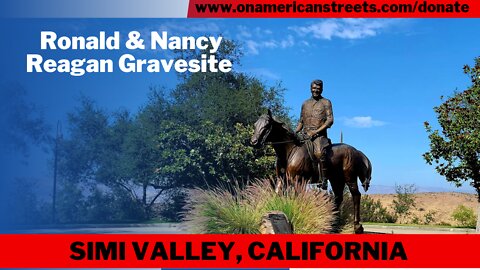 Ronald & Nancy Reagan Gravesite at the Reagan Library