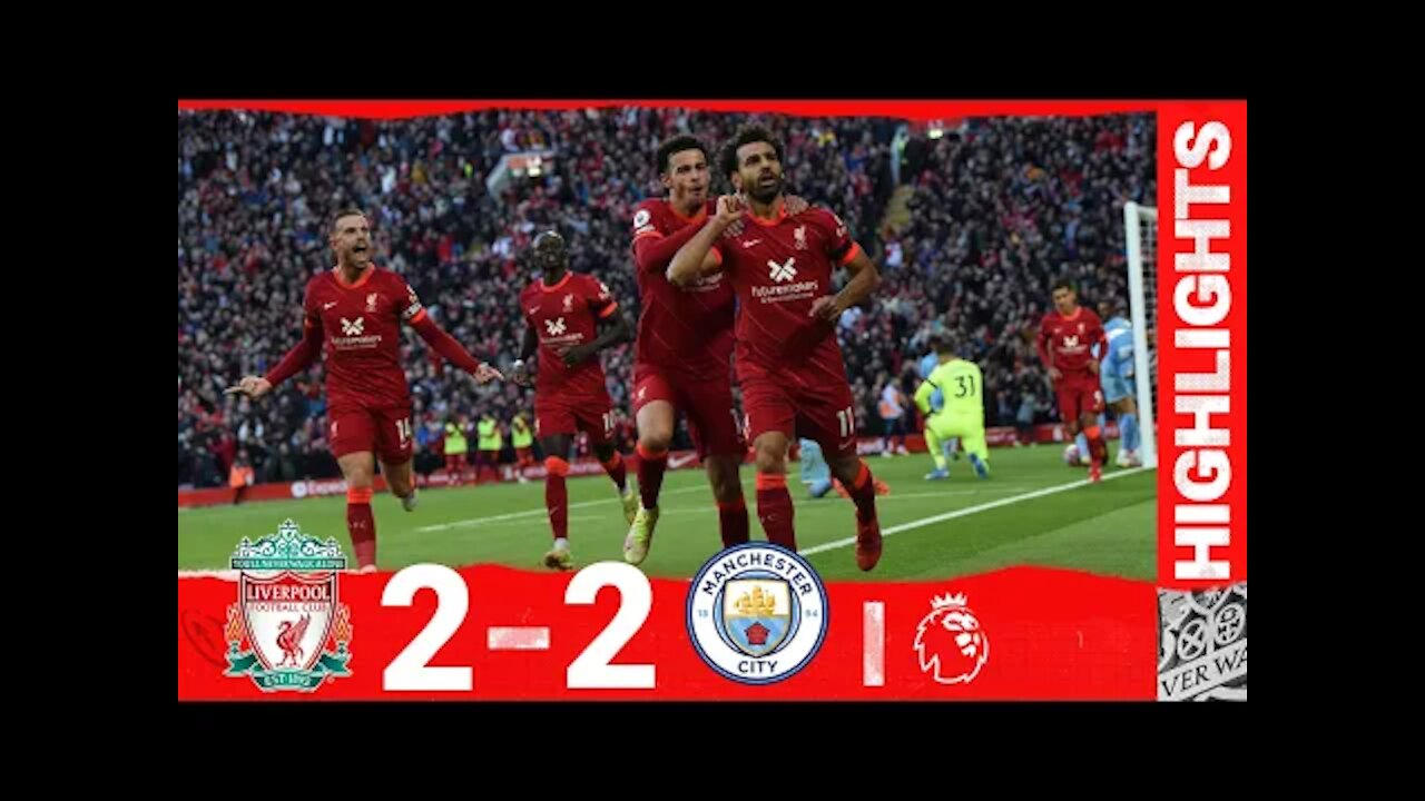 Highlights: Liverpool 2-2 Man City | Salah's sensational strike in thrilling draw