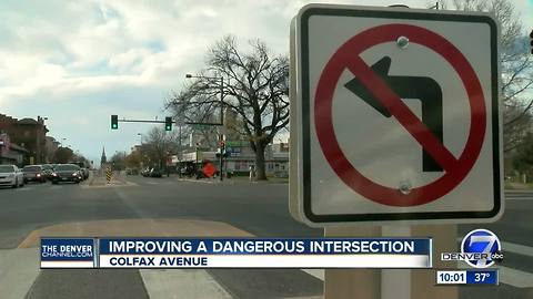 One of Denver's most dangerous intersections gets a makeover