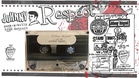 Johnny Respect 🖭 Live Soundboard Set. Olde Jamestowne Hall, Jan 28, 2000. Detroit Christian Punk