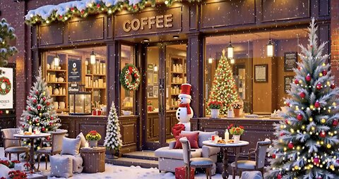 ❄️ Soothing Winter Jazz 2025 Elegant Christmas Jazz Music 🎄