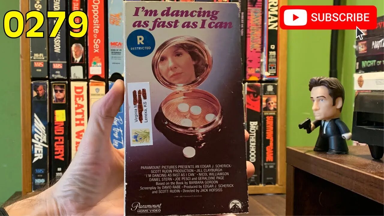 [0279] I’M DANCING AS FAST AS I CAN (1982) VHS INSPECT [#I’mdancingasfastasicanVHS]
