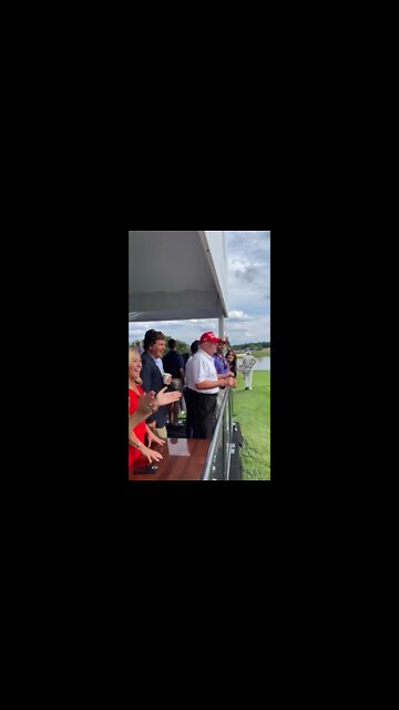 Trump, Tucker, Don Jr., MTG Enjoy ‘Let’s Go Brandon’ Chants at LIV Golf Tournament