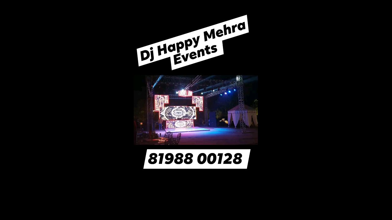 Dj Happy Mehra Events 81988-00128