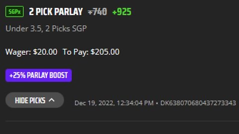 Betting Parlays Guaranteed to Win Money in The Long-Run (Draft Kings Stepped Up Parlays)