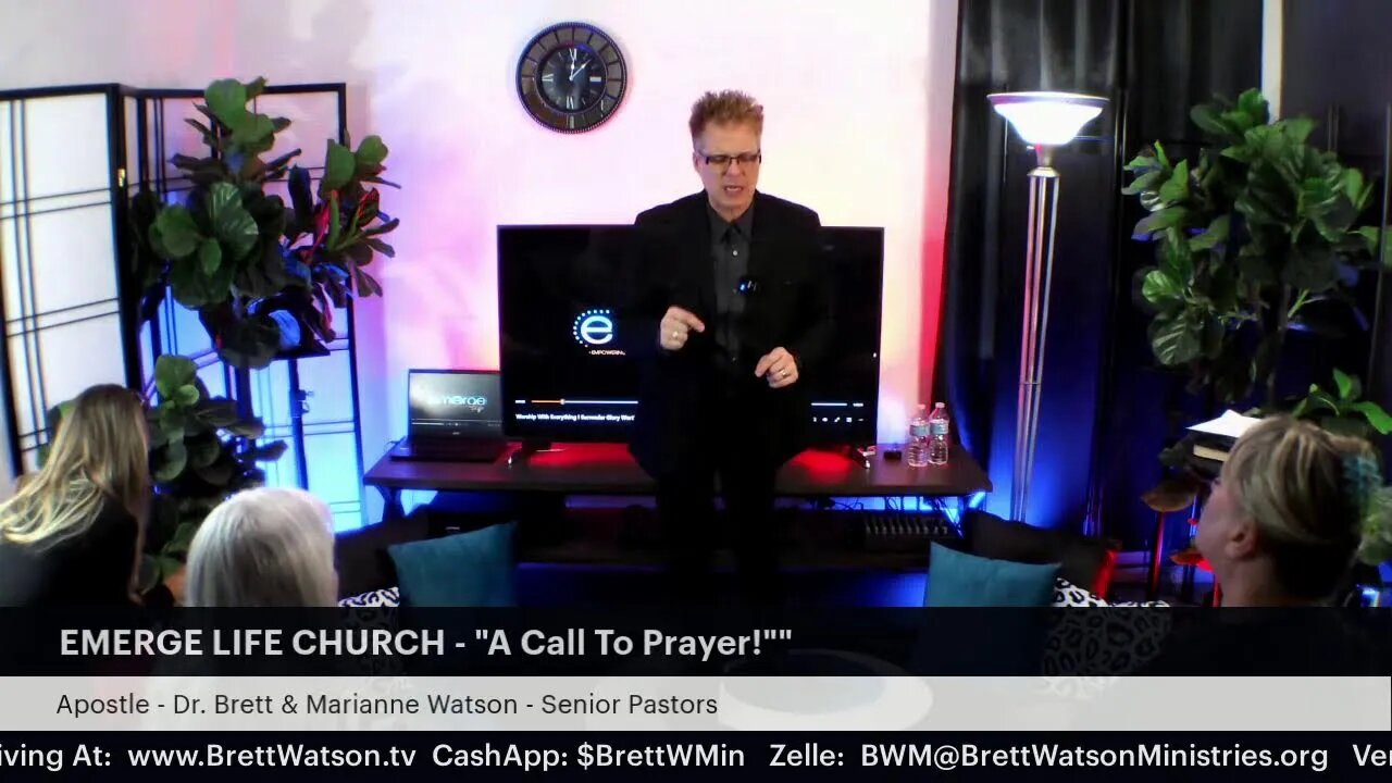 EMERGE "LIVE STREAM!" CALL TO PRAYER!