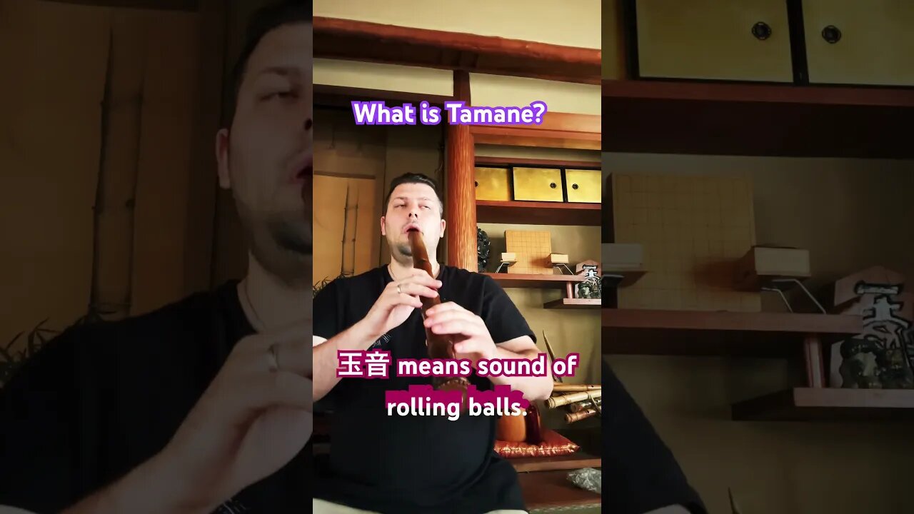 What is #tamane #shakuhachi #lessons #komuso #lesson