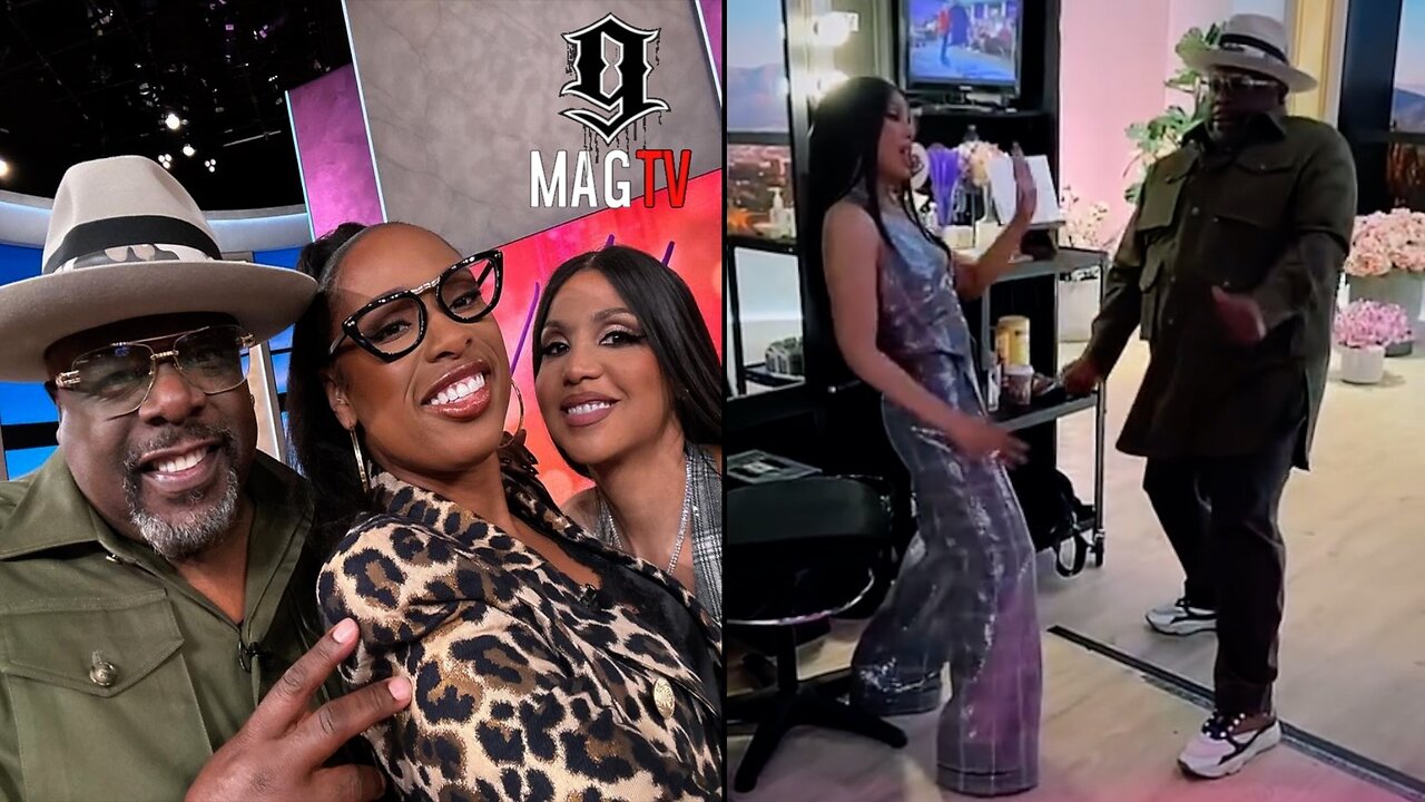 Cedric The Entertainer & Toni Braxton Turn Up Before Appearing On Jennifer Hudson's Show! 💃🏾