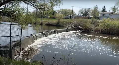 Walking in Regina, May 13, 2024: Creek!