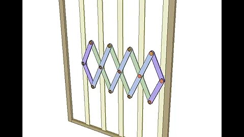3103 Folding scissor gate 2
