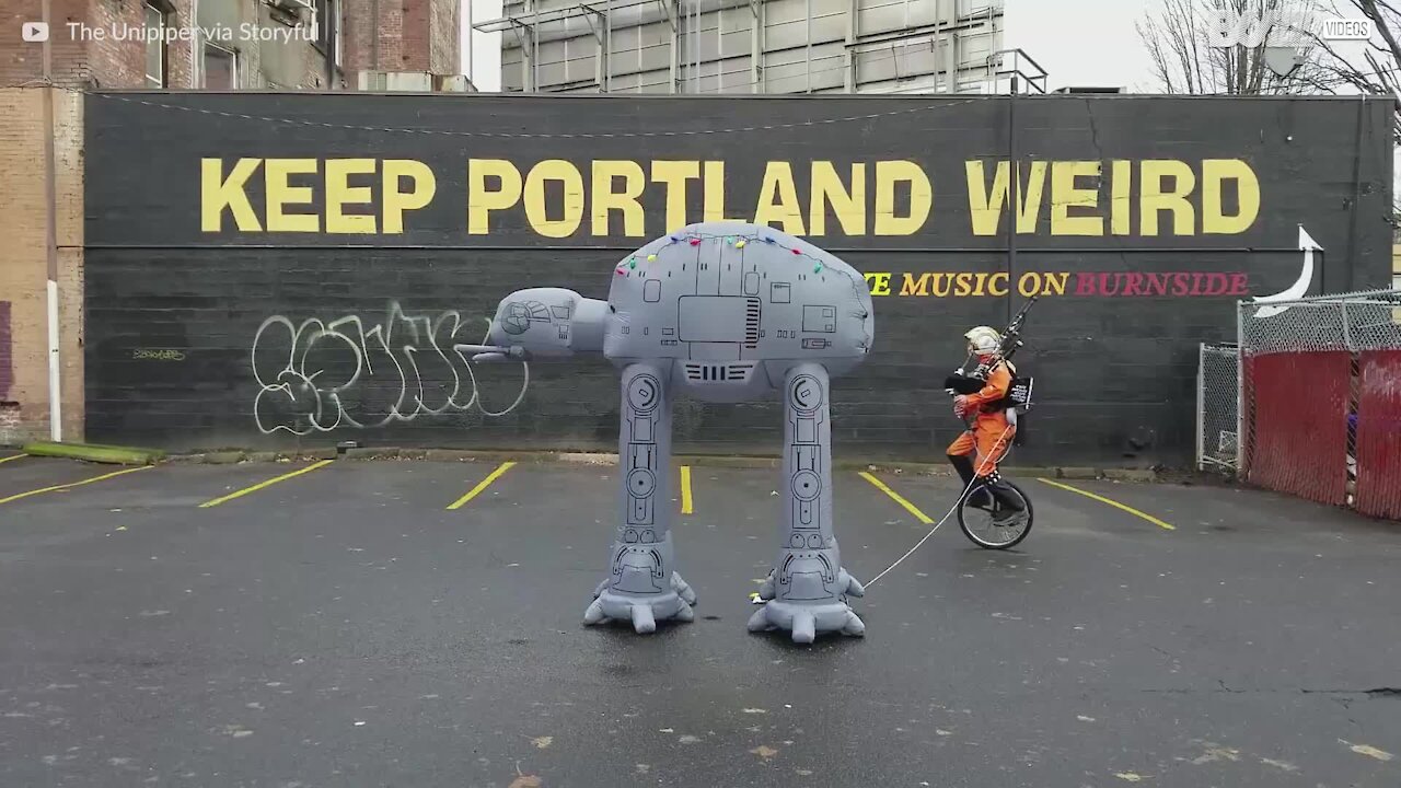 Un omaggio a Star-Wars alquanto originale!