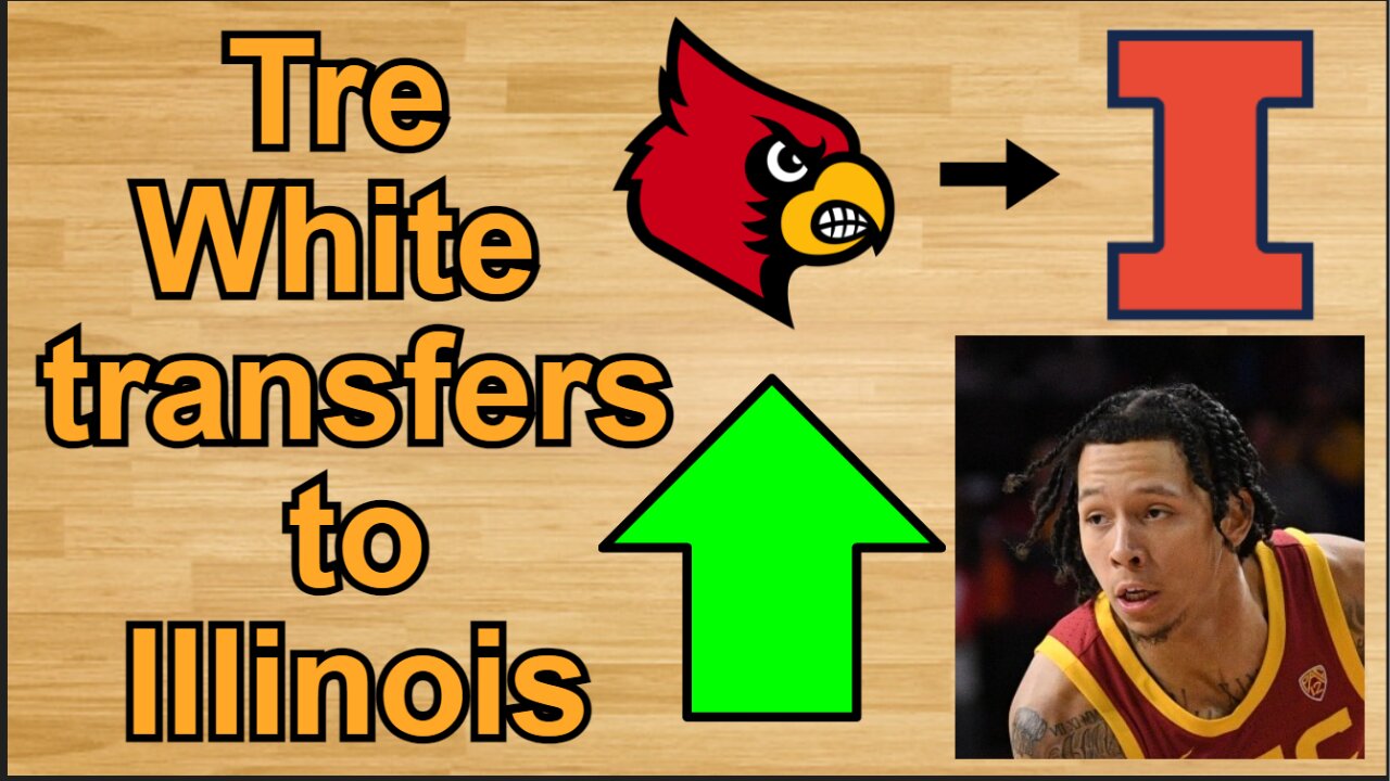 Tre White Transfers to Illinois!!! #cbb