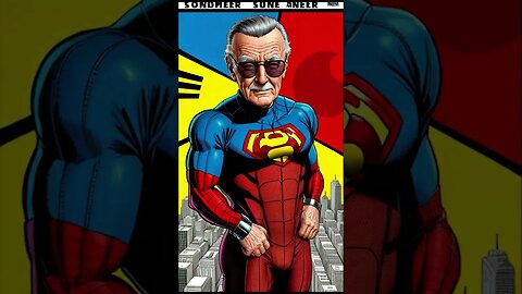 STAN LEE SUPER HEROI 01 #shorts