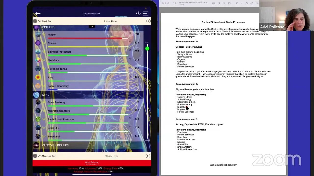 Genius Biofeedback: EZ ways to get started with the Genius