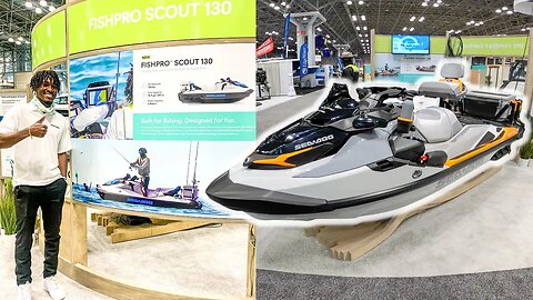 NYC BOAT SHOW! Sea-Doo Booth VIRTUAL Tour