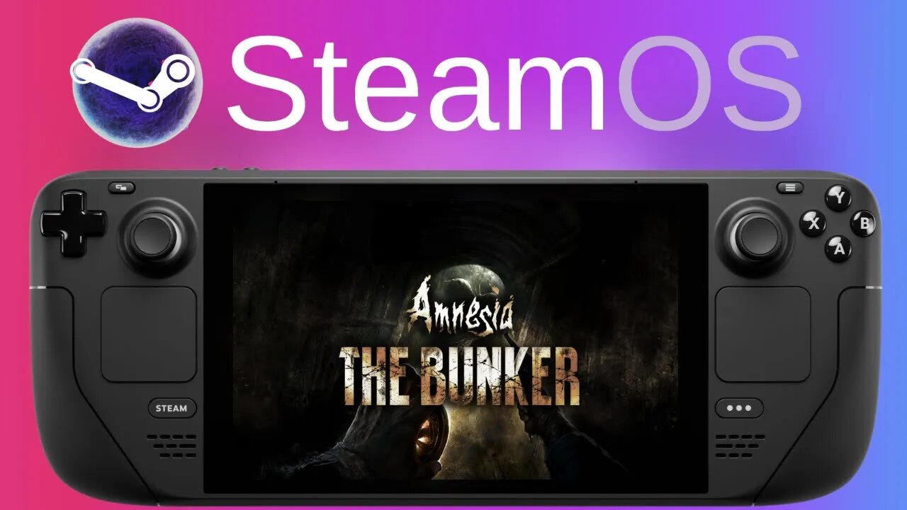 Amnesia: The Bunker | Steam Deck (Medium Settings)