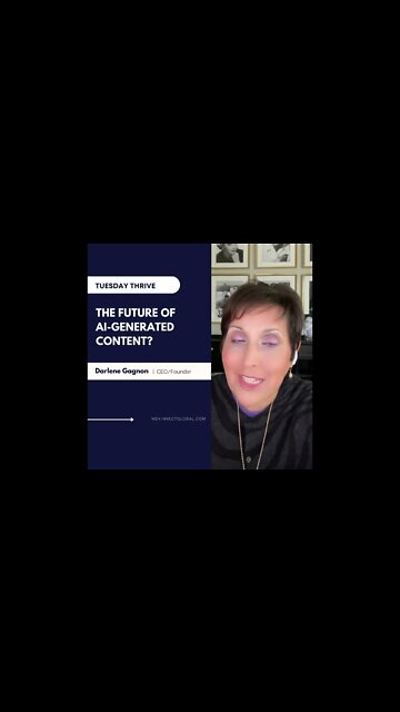 The Future of AI-Generated Content?
