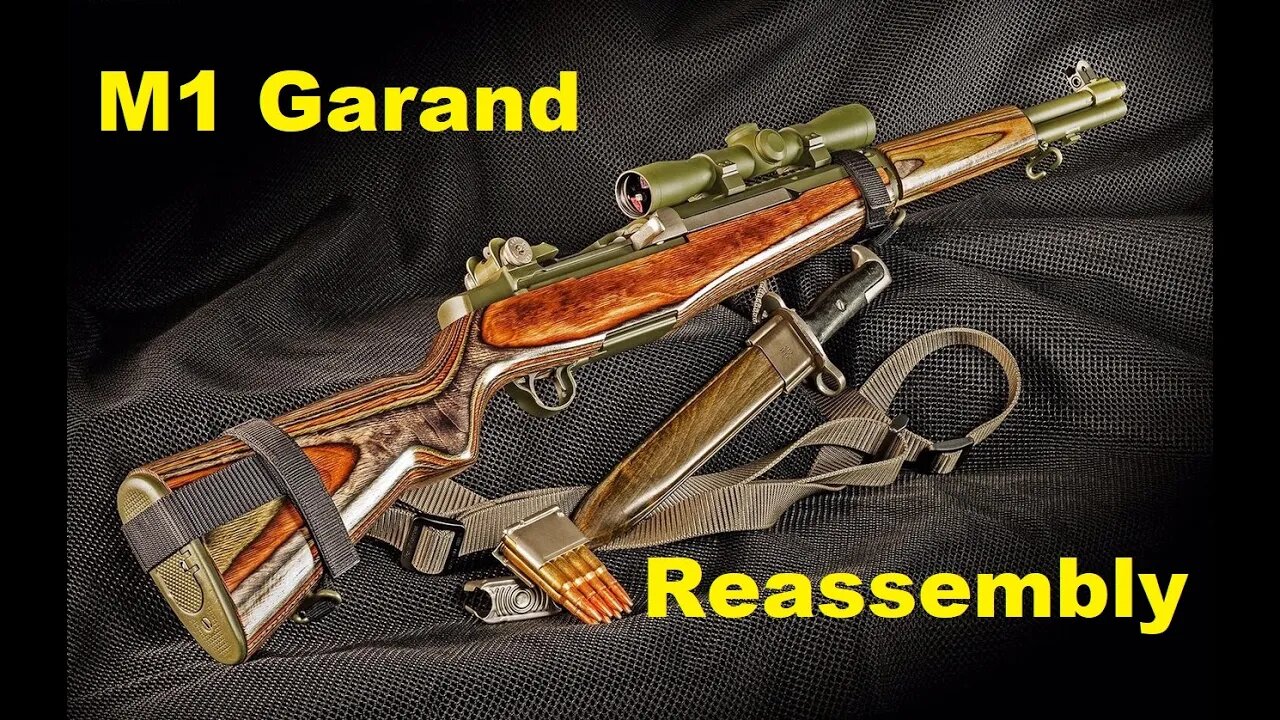 M1 Garand Assembly Made Easy - M1 Manual Link In Description