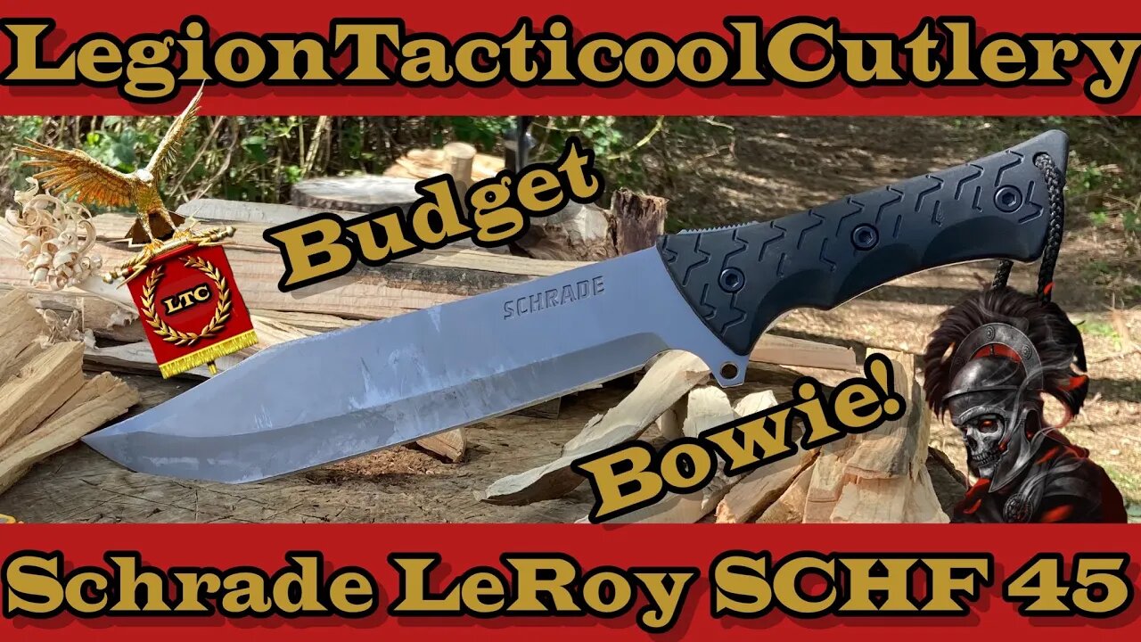 Schrade LeRoy Bowie #knives #bushcraft #outdoors #bowieknife #camping #hiking #combatknife