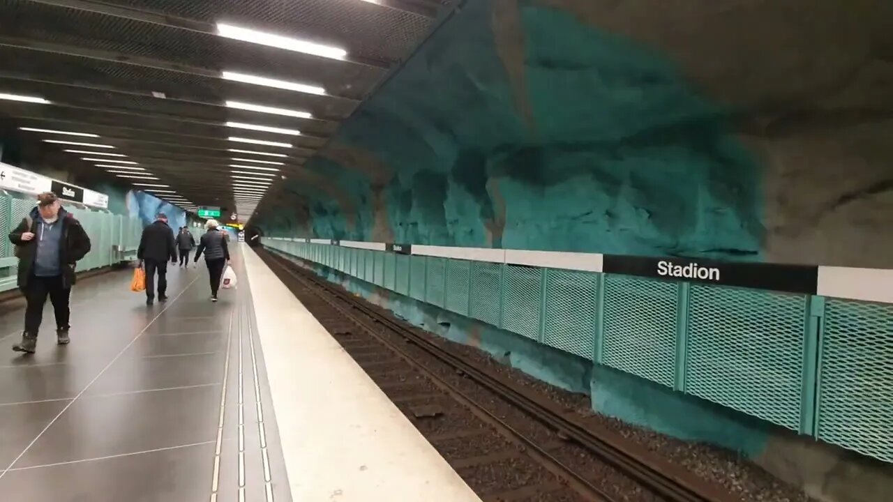 Stadion Train Station Sweden