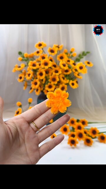 Flowers Craft | Easy Flowers bouquet Craft Tutorial @Adyscraftclub