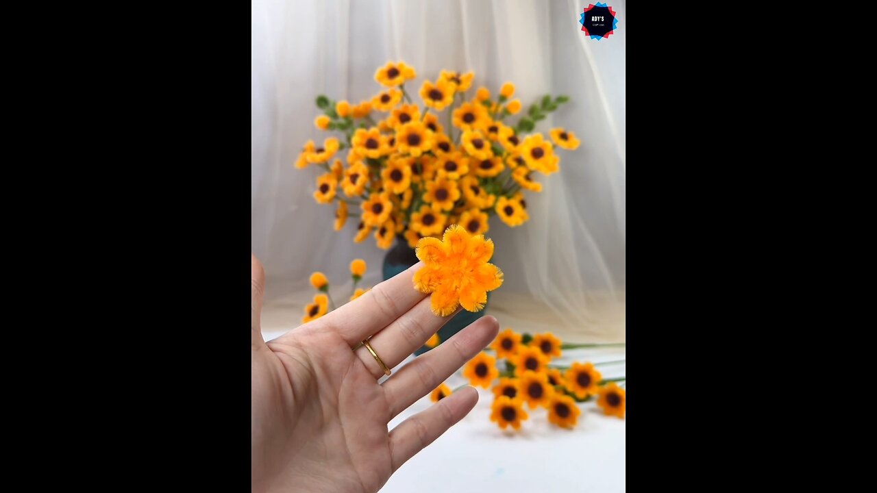 Flowers Craft | Easy Flowers bouquet Craft Tutorial @Adyscraftclub