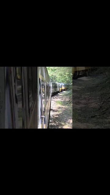 Tygart flyer on the curve