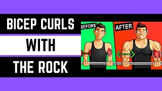 Bicep Curls with The Rock