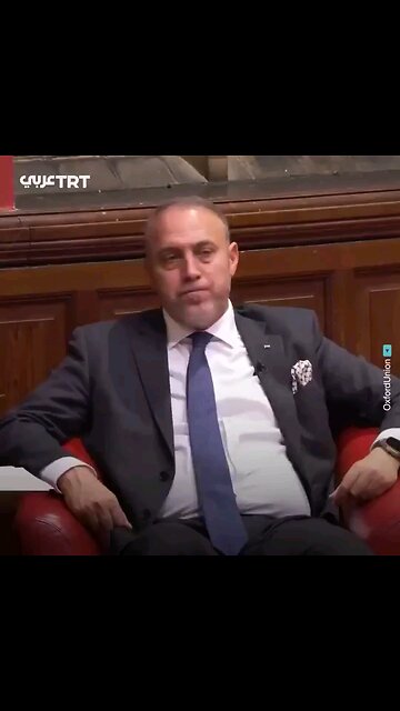 The president of the @OxfordUnion asked about Israel’s right to self defence. answer in 30 seconds.