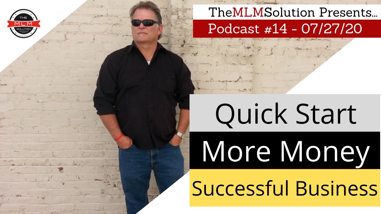 Podcast #14: 3 Secrets to get your business off to a off to a Quick and Profitable start!