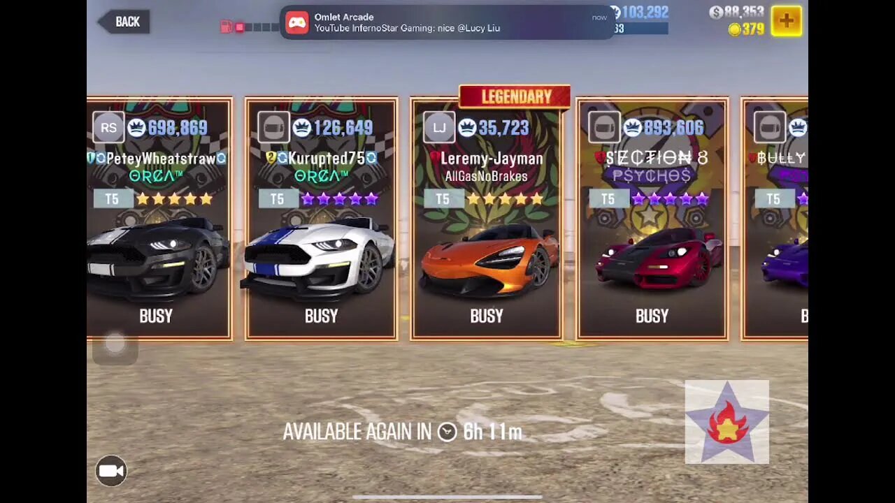 Live Races & Other Modes | CSR Racing 2