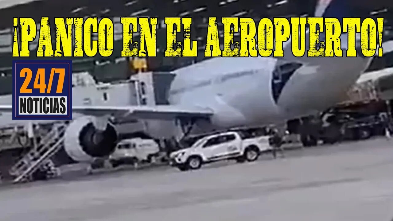 Pánico en el Aeropuerto - Noticias 24/7