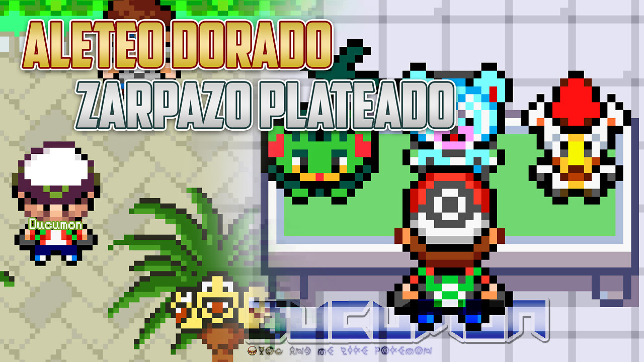 Pokemon Aleteo Dorado and Zarpazo Plateado - New GBA Pokemon Hack ROM based on Peru with new feature