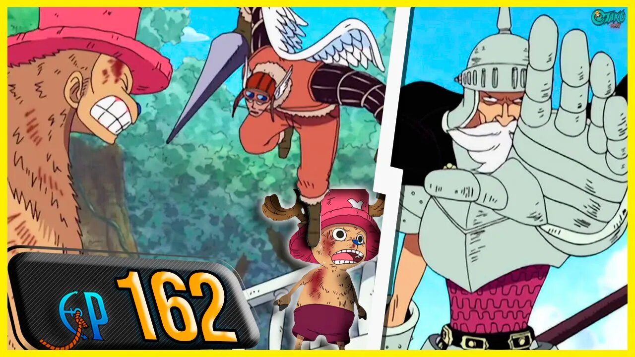 CHOPPER EM PERIGO! O ANTIGO DEUS CONTRA O SACERDOTE SHURA! (RESUMO ONE PIECE EP 162)