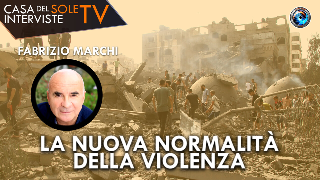 Fabrizio Marchi: la nuova normalità della violenza