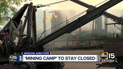 Historic Mining Camp Restaurant in Apache Junction to remain closed