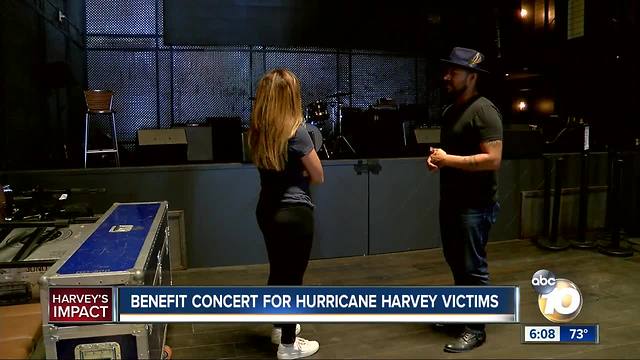 Benefit concert for Hurricane Harvey victims
