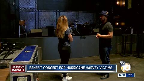 Benefit concert for Hurricane Harvey victims