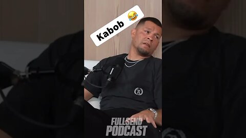 Nate Diaz Calls Khabib "Kabob" Lmao 🤣 #natediezel #khabib