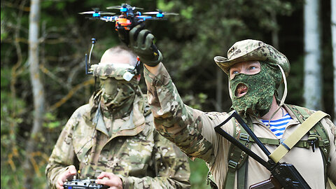 Drones FPV rusos impacatando en vehiculos de la OTAN/Ucrania