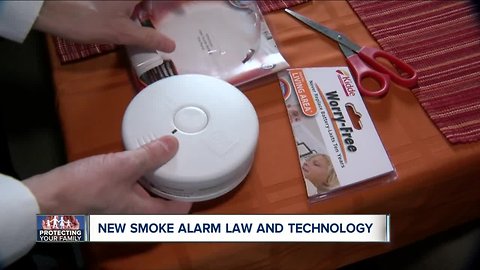 NYS will prohibit the sale of smoke alarms that use replaceable batteries
