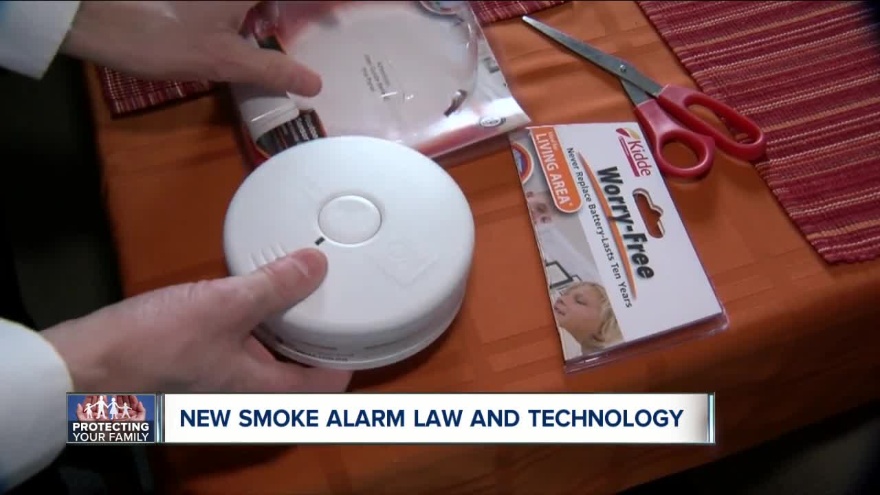 NYS will prohibit the sale of smoke alarms that use replaceable batteries