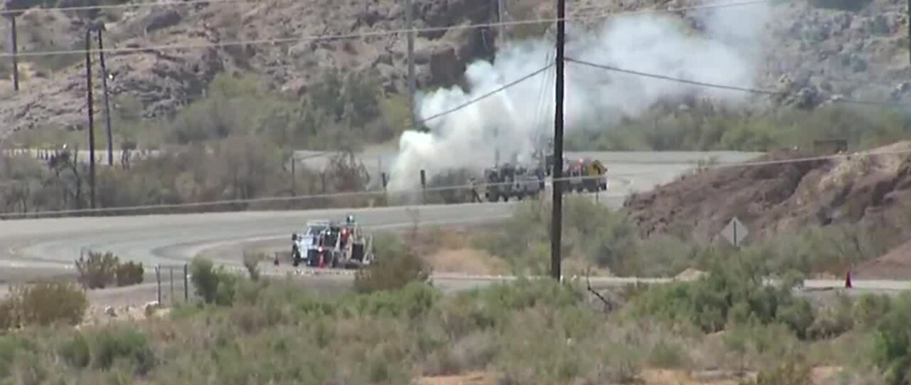 UPDATE: Needles Highway reopens, Big Bend fire remains about 50% contained