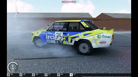 acs Fiat 131 Abarth #shorts (ASSETO CORSA)