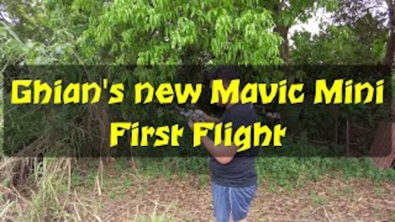 I bought the Mavic Mini (not for me)