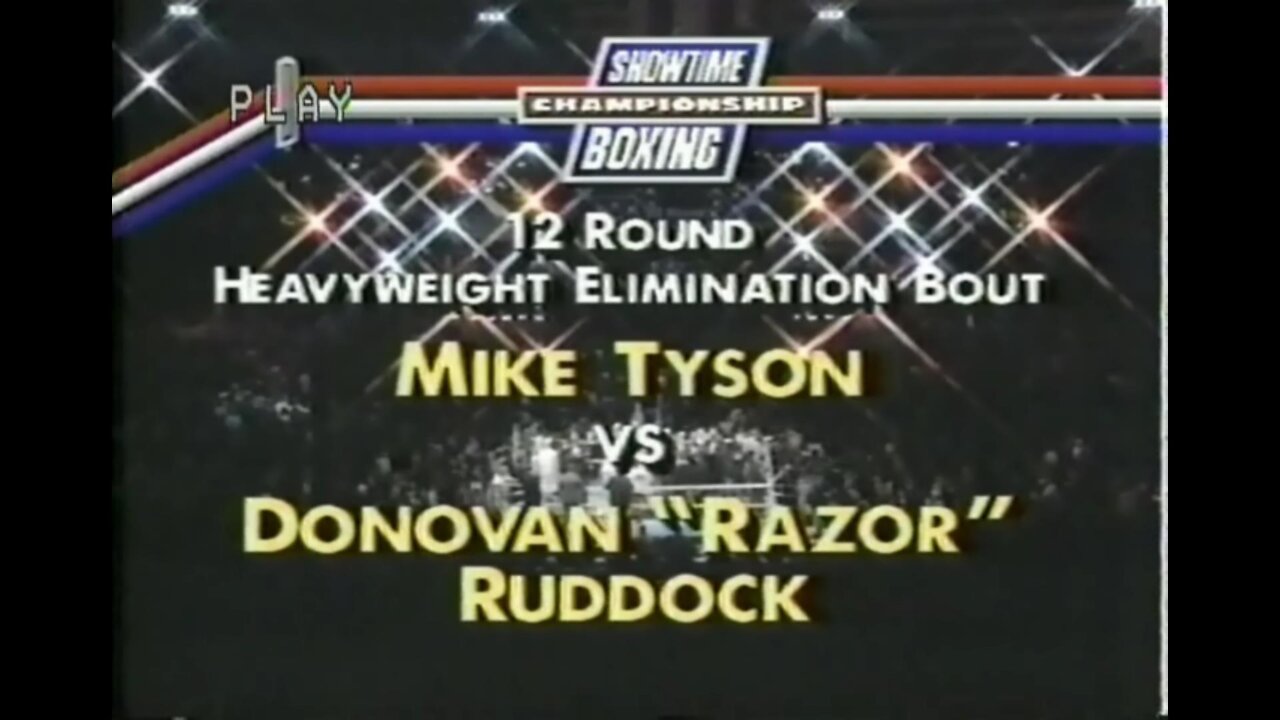 1991-03-18 Mike Tyson vs Donovan Ruddock I